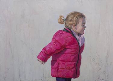 Original Realism Children Paintings by Juan Álvarez Cebrián