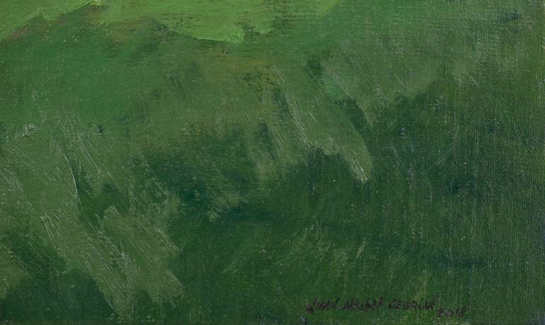 Original Realism Landscape Painting by Juan Álvarez Cebrián