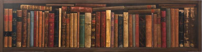 Oil Paintings Of Old Books,paintings Of Old Books,painting Old