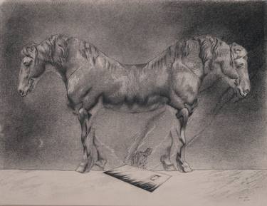 Print of Conceptual Animal Drawings by Juan Álvarez Cebrián