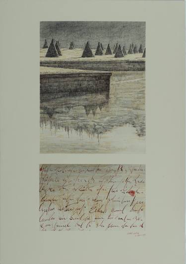 Original Landscape Drawings by Juan Álvarez Cebrián