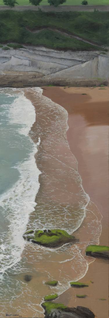 Original Beach Paintings by Juan Álvarez Cebrián