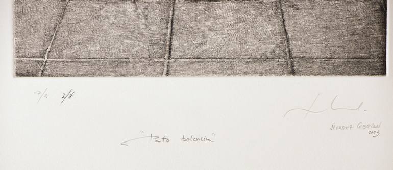 Original Realism Still Life Printmaking by Juan Álvarez Cebrián
