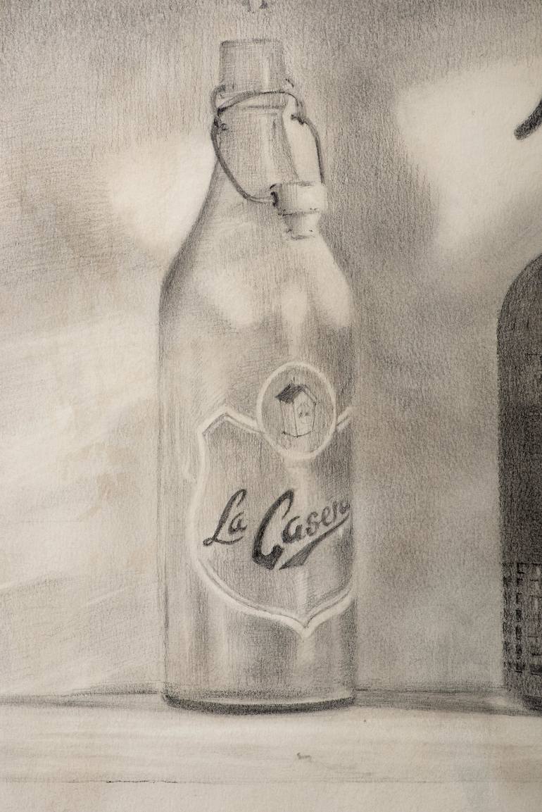 Original Realism Still Life Drawing by Juan Álvarez Cebrián