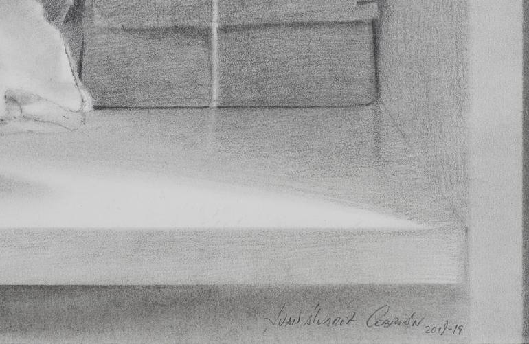 Original Still Life Drawing by Juan Álvarez Cebrián