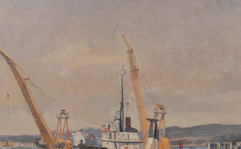 Original Realism Landscape Painting by Juan Álvarez Cebrián