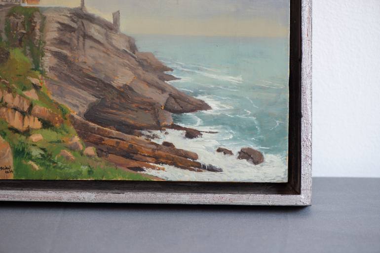 Original Figurative Landscape Painting by Juan Álvarez Cebrián