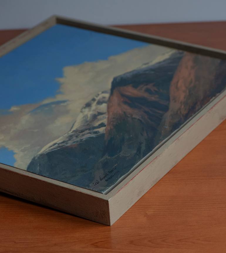 Original Realism Landscape Painting by Juan Álvarez Cebrián