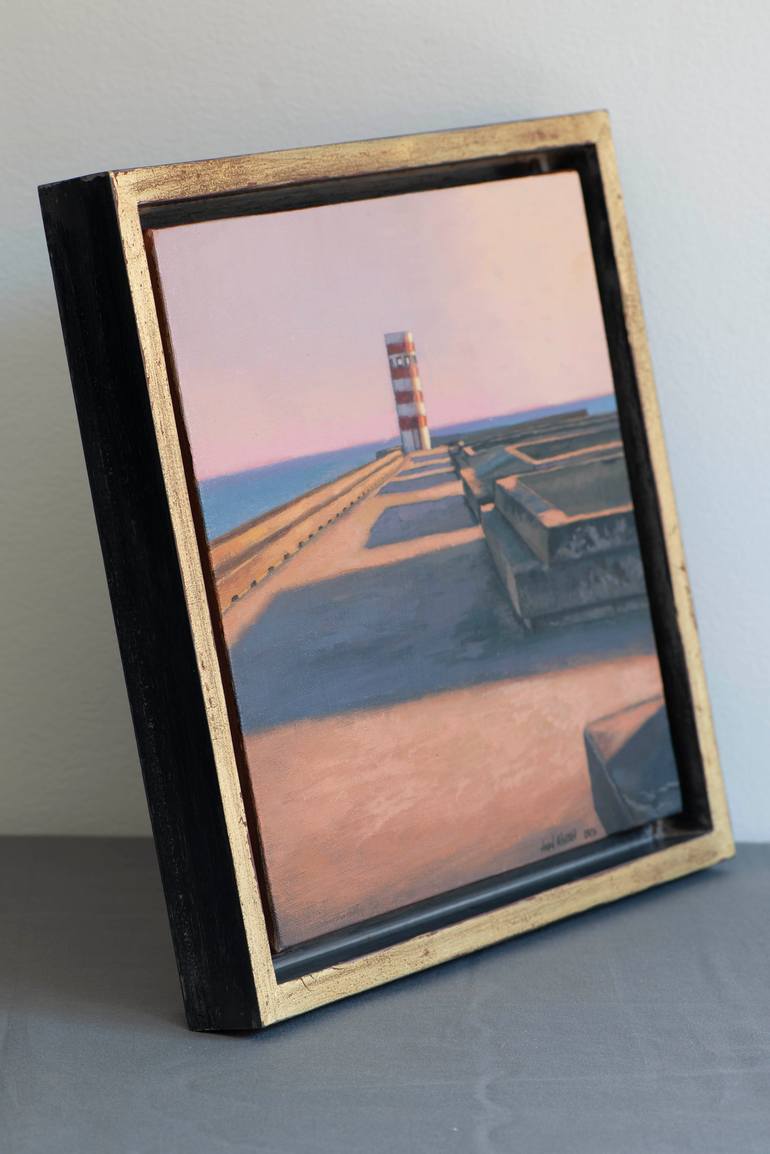 Original Figurative Landscape Painting by Juan Álvarez Cebrián