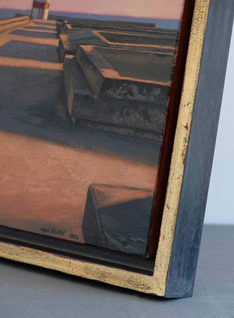 Original Figurative Landscape Painting by Juan Álvarez Cebrián