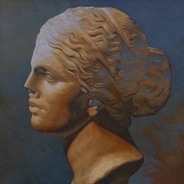 Original Conceptual Women Paintings by Juan Álvarez Cebrián