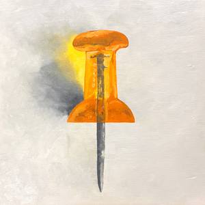 Thumbtack Orange