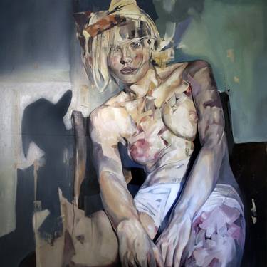 Print of Portraiture Nude Paintings by Benjamin Garcia