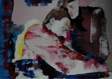 Print of Abstract People Paintings by joao teixeira