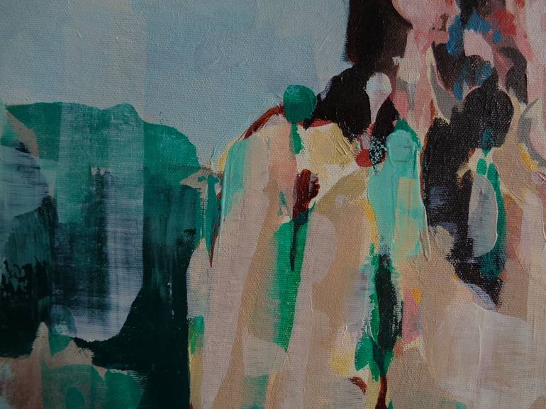 Original Abstract Women Painting by joao teixeira
