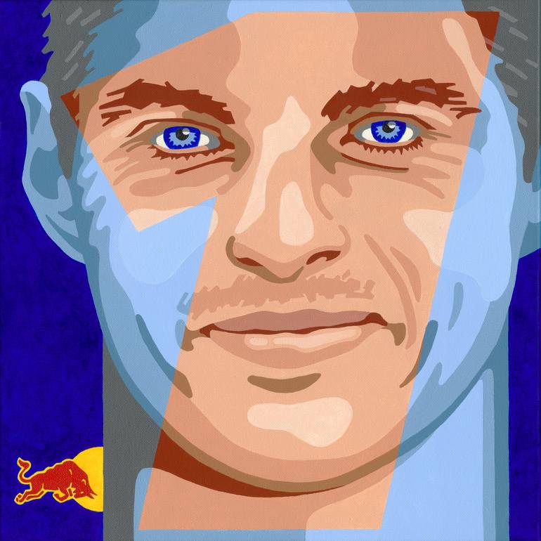 Original Famous Painting by Anthony Peplow  Pop Art Art on Canvas  Max 1