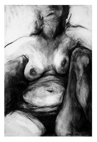 Original Nude Drawings by leanette botha