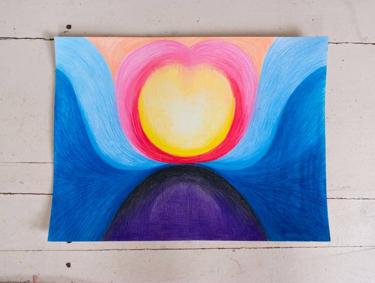 Original Contemporary Abstract Painting by Spring Free