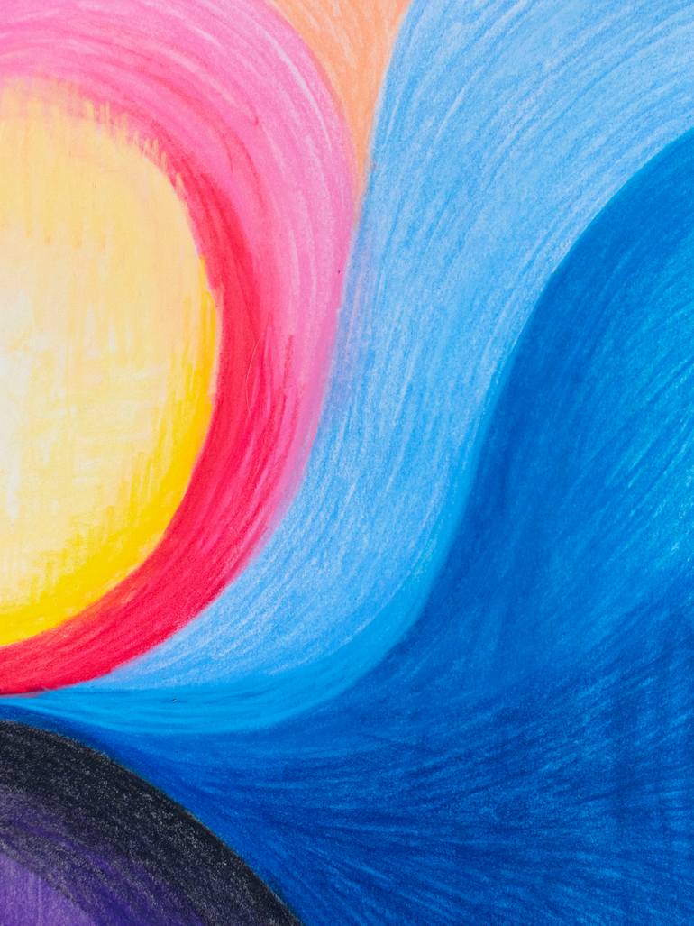 Original Contemporary Abstract Painting by Spring Free