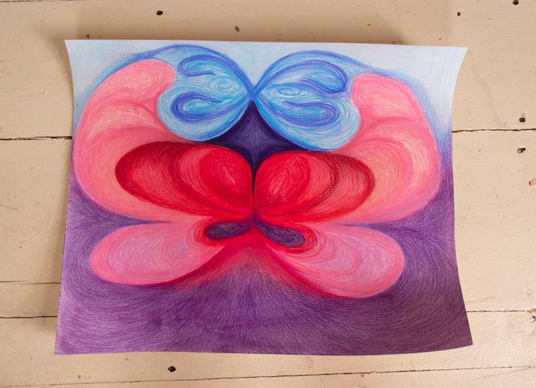 Original Symbolism Abstract Painting by Spring Free