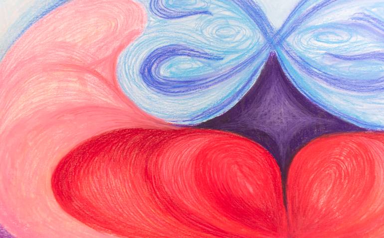 Original Symbolism Abstract Painting by Spring Free