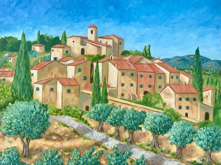Original  Painting by hugh rogovy