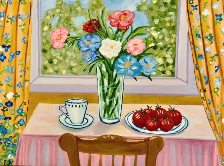 Original  Painting by hugh rogovy