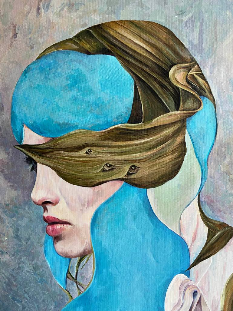 Original Abstract Body Painting by Natalia Lewandowska