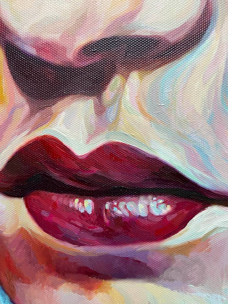 Original Contemporary People Painting by Natalia Lewandowska