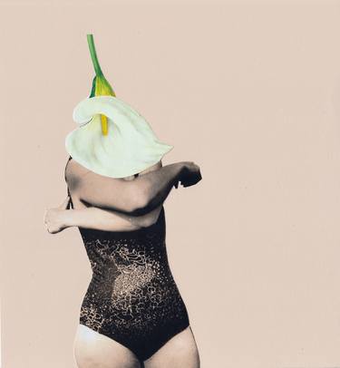 Print of Body Collage by Natalia Lewandowska