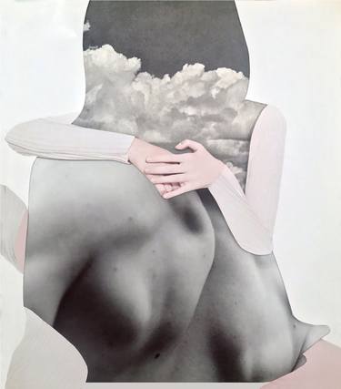 Original Dada Women Collage by Natalia Lewandowska