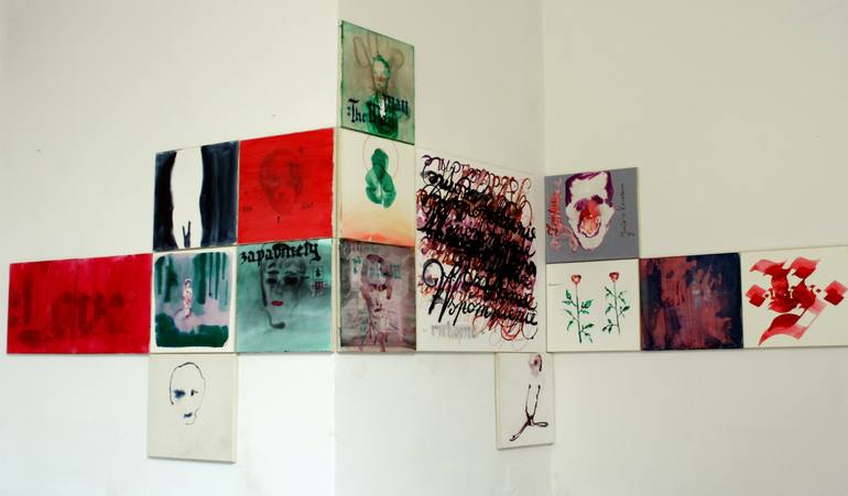 view of the exhibition "Confabulation"  - Print