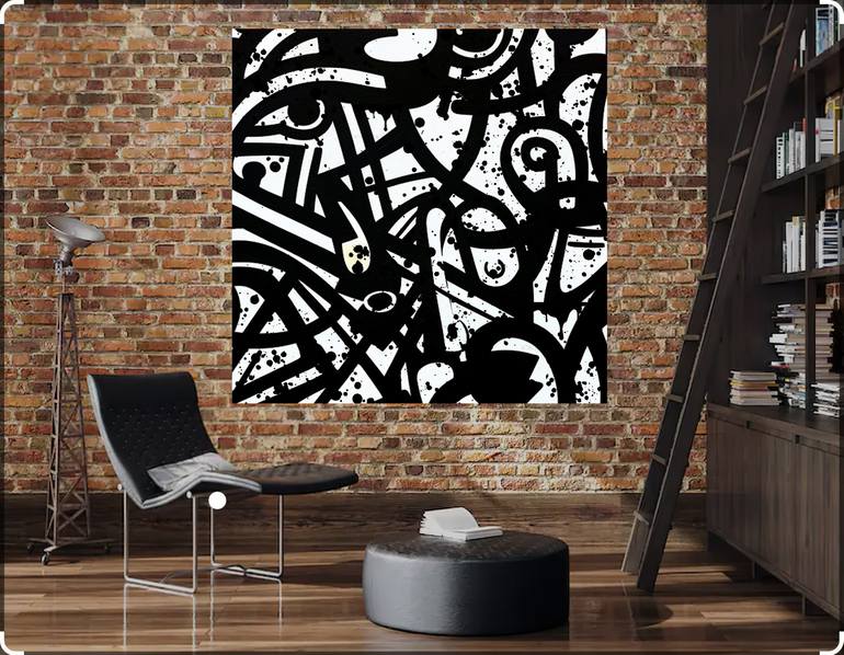 Original Abstract Painting by Robert Erod