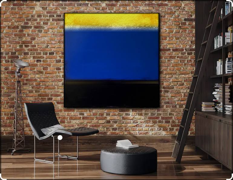 Original Abstract Painting by Robert Erod