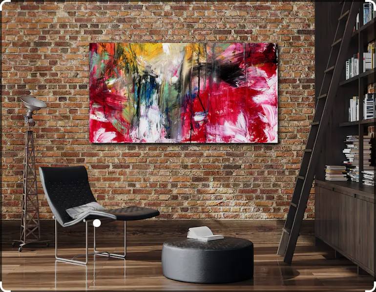 Original Abstract Painting by Robert Erod