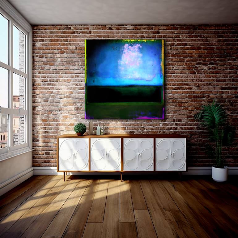 Original Abstract Expressionism Abstract Painting by Robert Erod