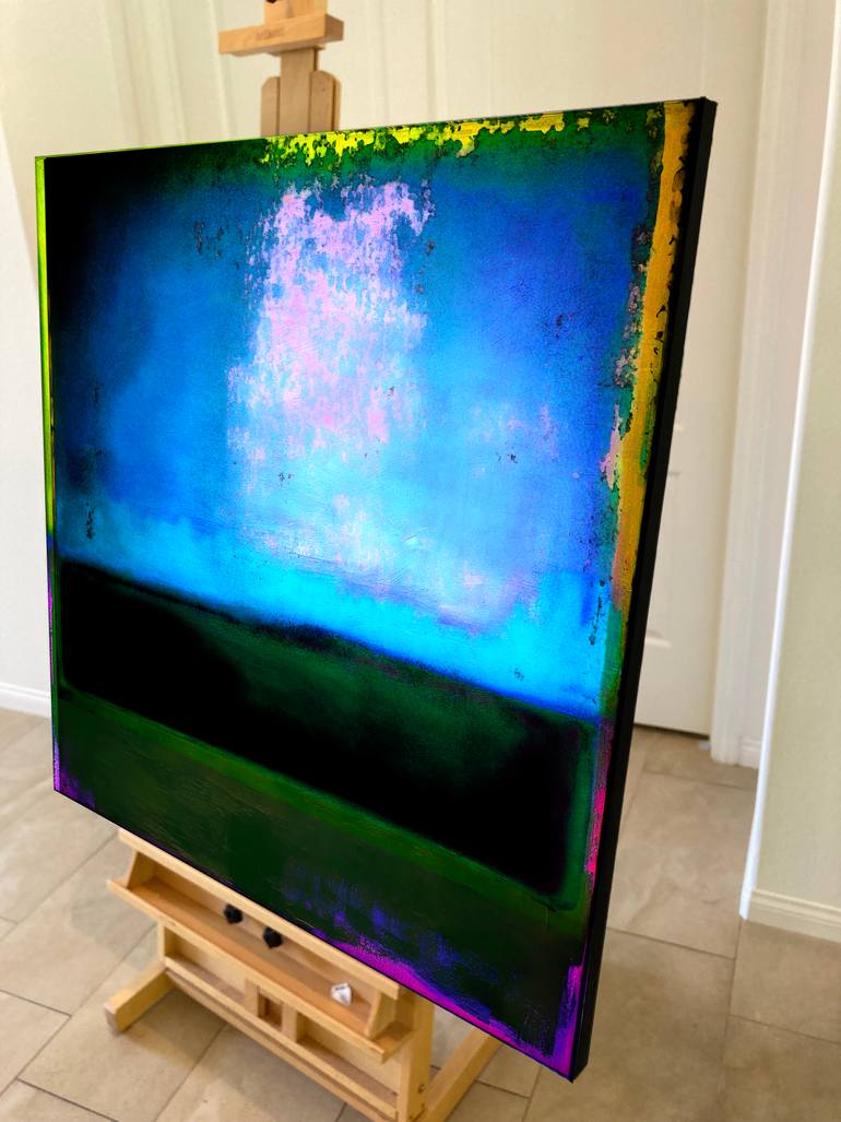 Original Abstract Expressionism Abstract Painting by Robert Erod