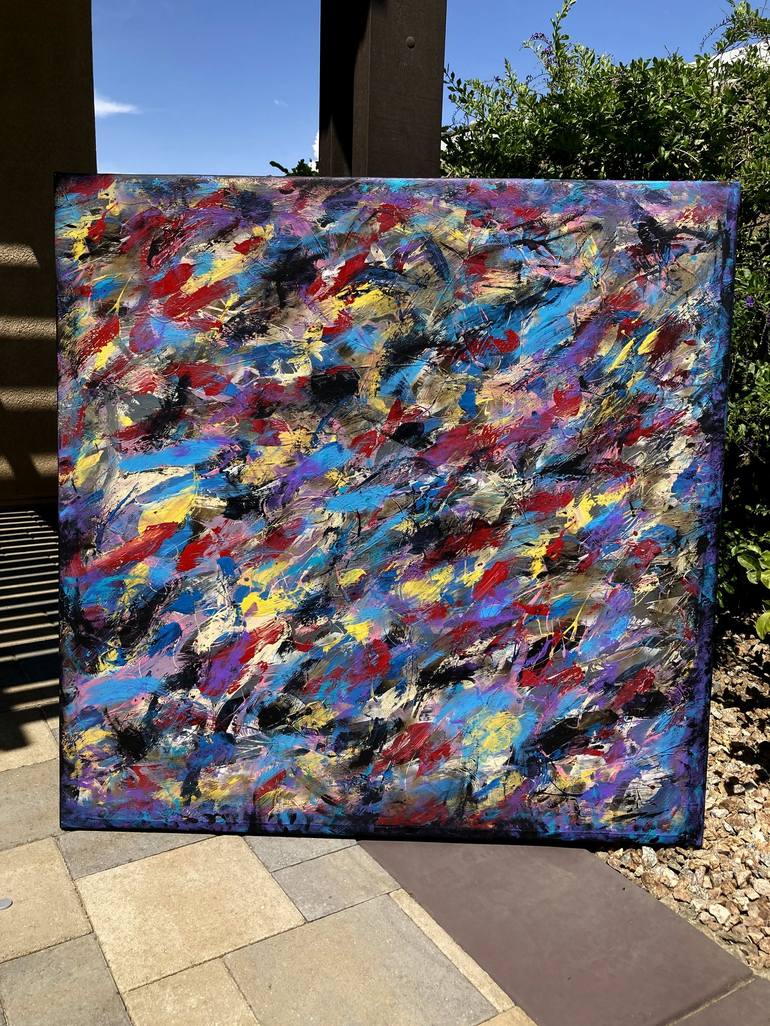 Original Abstract Painting by Robert Erod