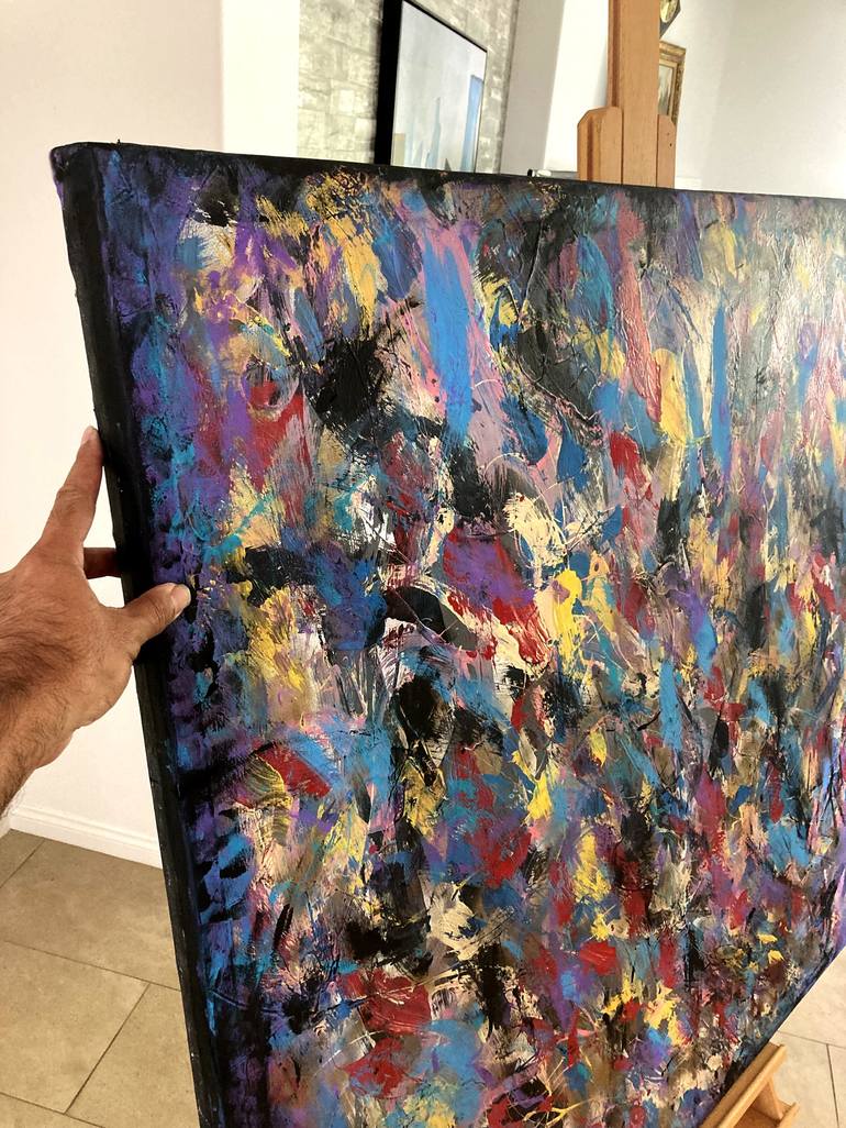 Original Abstract Expressionism Abstract Painting by Robert Erod