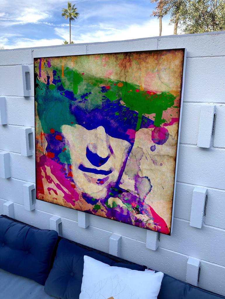Original Abstract Expressionism Celebrity Digital by Robert Erod