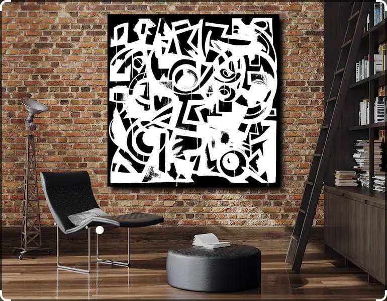 Original Abstract Painting by Robert Erod