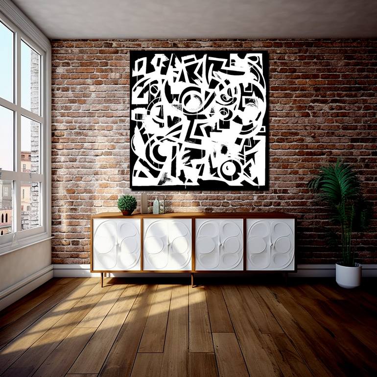 Original Abstract Painting by Robert Erod