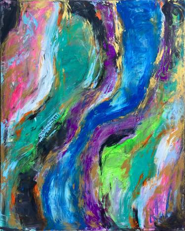 Original Abstract Expressionism Abstract Paintings by Robert Erod