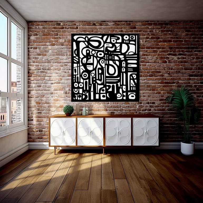 Original Abstract Painting by Robert Erod