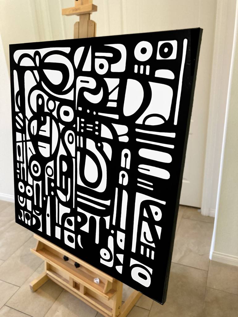 Original Abstract Painting by Robert Erod