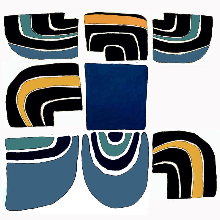 Original Contemporary Abstract Paintings by Robert Erod