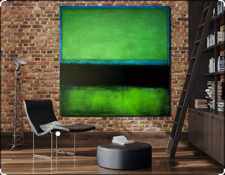 Original Abstract Painting by Robert Erod