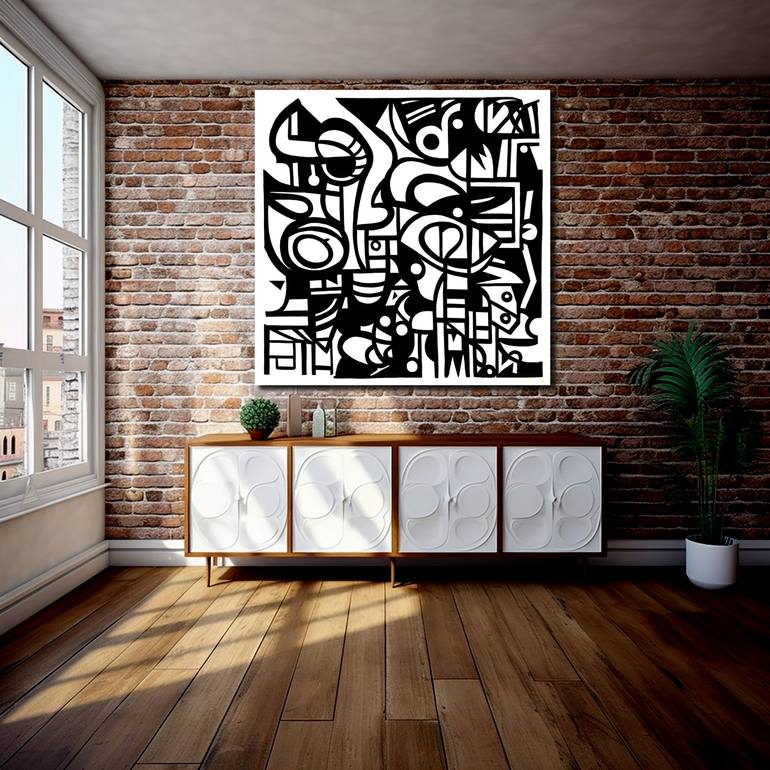 Original Contemporary Abstract Painting by Robert Erod