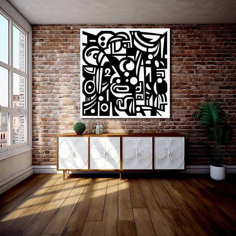 Original Abstract Painting by Robert Erod