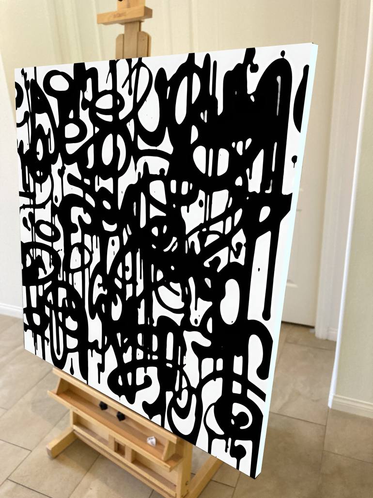 Original Abstract Painting by Robert Erod